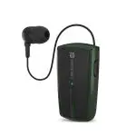 Portronics Harmonics Klip 4 , Green Wireless Retractable Bluetooth Music And Calling Earphone With Long Playtime (POR-1426)