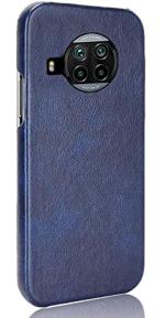 EXCLESIOR Xiaomi Mi 10i 5G Blue Shockproof, Solid Grip, PU leather Back Cover