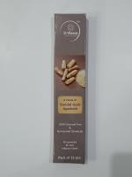 D Viswa Sandal Gold Agarbatti (Pack of 10, 15 PC Each) I 100% Charcoal Free