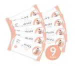 STIORA Baby Wipes Without Lid - 72 Wipes/Pack - Aloe Vera and Vitamin E Extract - Gentle Cleansing, Moisturizing and Nourishing Skincare Wet Wipes for Babies - Non Lid Pack (9)