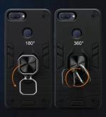 Loopee Back Cover for Oppo A12, Model CPH2083 (Black, Dual Protection, Pack of: 1)