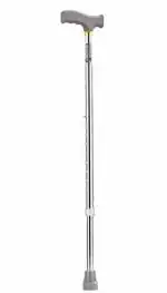 iwalk; Changing lives imported aluminum walking stick for old people (Light Weighted & Heavy Duty) - Silver