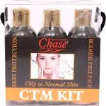 Chase CTM Facial Kit for Oily Skin for maximum Skin Protection and Pigmentation (3 x 100 ml)