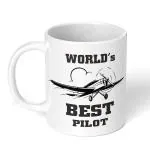 Akipi World Best Pilot Ceramic Coffee Mug 11oz