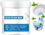 OXILY toilet Active Oxygen Cleaner Agent Powerful Pipe Dredging Agent, Effectively Cleans Stubborn Dirt from The Toilet (1 Pcs, 250g)