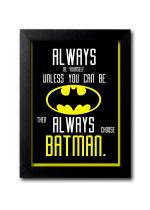 Blue Nexus Vintage Batman Poster Wall Poster with Wall Frame Room Art Painting Collection A4 size 10x13
