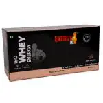 Energy4Me ISO Whey Protein Powder - Cafe Mocha Flavour I Sugar-free & Gluten Free I Primary Source Whey Isolate I Pre and Post Workout Instant Energy Supplement for Men and Women I 28 g Protein, 8.4 g EAA & 6.4 g BCAA Per Scoop I 35g X 26 sachets