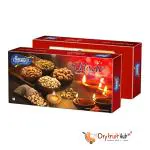 Dry Fruit Hub - Utsav Dry Fruit Gift Box 500 g (Almonds Salted, Cashews, Raisins, Pista Salted, Apricots)