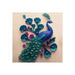 Random Wooden Unframed Peacock Bird wall painting for living room bed décor home Bird Wall canvas modern stylish hanging Art