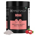 Halesaga Pure 2:1:1 BCAA Supplement for Men - Support Big Muscle Growth & Recovery with 5g of Amino Acid Per Serving Powder | Sugar, Gluten, Dairy Free | - 250g Litchi Flavor