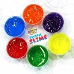 Rabbit Kiddy Crystal Slime Jelly Putty Set Kit 300 g Multicolor