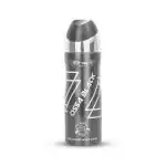 Ossa Black Body Spray for Men With Ambery Woody And Citrusy Notes Long Lasting Spray 200ml