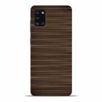 Covers Gap Samsung Galaxy A31 Dark Wood Polycarbonate Mobile Phone Hard Back Cover Case Stylish Designer 3D Printed For Girls And Boys 20 x 15 x 5 cm