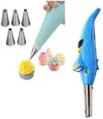 Urban Buy Steel Nozzle And Dolphine Kitchen Tool Set 7 pc
