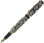 GOLD LEAF Jinhao 5000 Dragon Heavy Fine Nib 0.5MM Fountain Pen,Grey