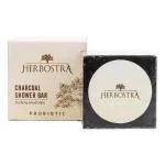 Herbostra Charcoal Shower Bar Purifying And Hydrating Soap, 125 Gm