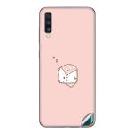GADGETSWRAP Printed Vinyl Skin Sticker for Samsung Galaxy A70 - sleeping