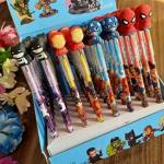 Tera13 Designer Bullet Pencils Assorted Colours Birthday Gift Return Gifts for Kids (pack of 24)