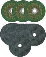 Inditrust Heavy 4inch 3pc Grinding Wheel and 10pc Metal Cutting Wheel set Power & Hand Tool Kit