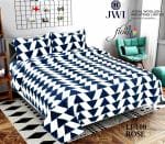 LiveWell 144 TC Microfiber Feel Flat Double Bedsheets with Pillow Covers | Double Bed Breathable | Wrinklefree | Ultrasoft Supersoft (Pack of 1, White)