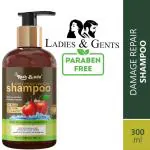 RUDRAMANI Apple Cider Vinegar Shampoo with DHT Blockers | Gentle & Natural Detox Formula that Helps Remove Buildup | Natural Ingredients | No Sulphate No Paraben | PH Balanced (300 ML)