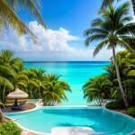 Love Creation 12x18 Size poster print for creative wall art- exotic-paradise-9006(Non Sticker)