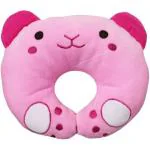 Babique Pink Polyester Fibre Filled Baby Neck Support Pillow (0-24M)