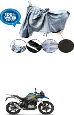 RONISH Waterproof Two Wheeler Cover for BMW (G 310 GS, Grey)
