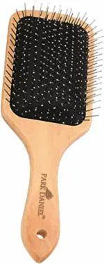 Park Daniel Bamboo Paddle Hair Brush Help Growth And Add Hair Shine