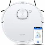 Ecovacs DEEBOT Robotic Vacuum Cleaner 3D Precision Guidance, Strong Suction, (ECOVACS N8 Pro)