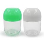 Red Butler Glass Jars | 2pcs Set |350ml | Green & White
