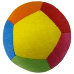 Love Baby’s Soft Plush Baby Ball with Rattle Sound - BT28 S 1