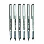 Uni-ball Eye 157 Black Ink Roller Pen 0.7 mm (Pack of 6)