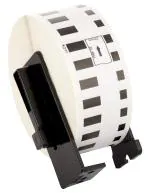 HAIDERY HARDWARE AUTM Brother Compatible Multicolor for DK-22210 Continuous Paper Label Roll Black on White ( 29mm x 5mmW)