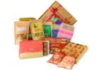 Kesar Sweets | Lohri & Makar Sankranti Snacks & Sweets Gifting Hamper Box - Gifts Pack with Homemade Jaggery Sweets, Snacks & Dryfruits