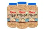 Manna 100% Steel Cut oats 4.5 kg | Gluten Free | Diabetic Friendly | High Protein & Fibre