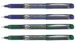 Pilot Hi-Tecpoint V7 Grip Fine Point Liquid Ink Pen | Tip Size - 0.7 MM | Dimpled Rubber Grip with Unique Dimple Tip Technology | Ink Colour - 3 Blue and 3 Green | Pack of 6