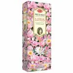 HEM Precious Lotus Incense Sticks 20 pcs Each (Pack of 6)