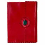 pranjals house Red Leather Handmade Diary 100 Pages