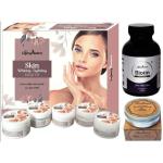 Lifesy Nutra Skin Whiting Tighting Facial Kit 375g, Biotin 120g and Charcoal Scrub 150g