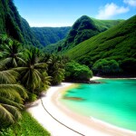 Love Creation A4 Size poster print for creative wall art- jungle-oasis-10885(Non Sticker)