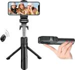 leerfie Blue Bluetooth Selfie Stick