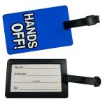 Shining Zon Luggage Identification Tags for Bags,Backpacks and Suitcase with Funny Quote Messages (Pack Of 24 Blue)