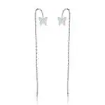 Gem O Sparkle Hand crafted 925 Sterling Silver Nyla Earring From Eenie Meenie Collection For Women & Girls