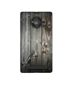 Casotec Wooden Texture Design Printed Silicon Soft TPU Back Case Cover for Micromax YU Yuphoria