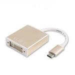 Microware USB Type-C to DVI Adapter Cable, White