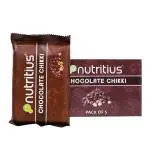 Nutritius Chocolate Chikki, 120g (12 Packs) - Family Pack