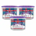 Tri-Activ Moisture Absorbers | Dehumidifier | Absorption Capacity upto 600ml Each | Lavender | Pack Of 3 | For Wardrobe, Closet, Shoe Rack