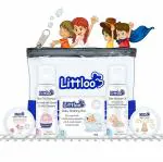 Littloo Baby Gift Set With Transparent Pouch With Zip Lock