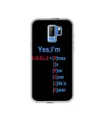 Casotec Single Means Design Printed Silicon Soft TPU Back Case Cover for I Kall K7